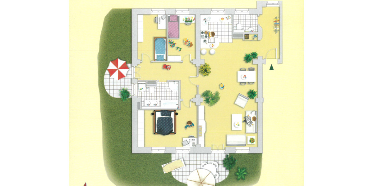 Erdgeschoßwohnung Breisach am Rhein - 4 Zimmer, 138 m&sup2;, 550.000&euro; | Angebot:25126755