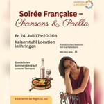 Soirée Française – Chansons & Paella