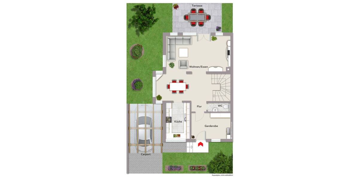 Reihenendhaus Ettenheim - 4 Zimmer, 123 m&sup2;, 450.000&euro; | Angebot:26686337