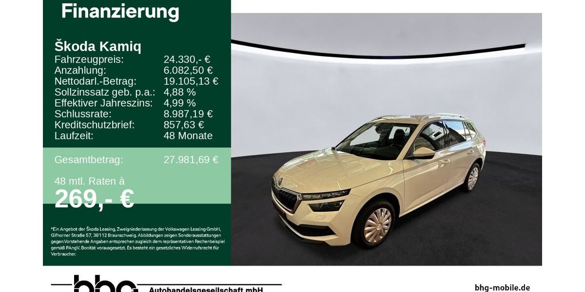 Skoda Kamiq 53.796 km 24.330 &euro; Freiburg 79115