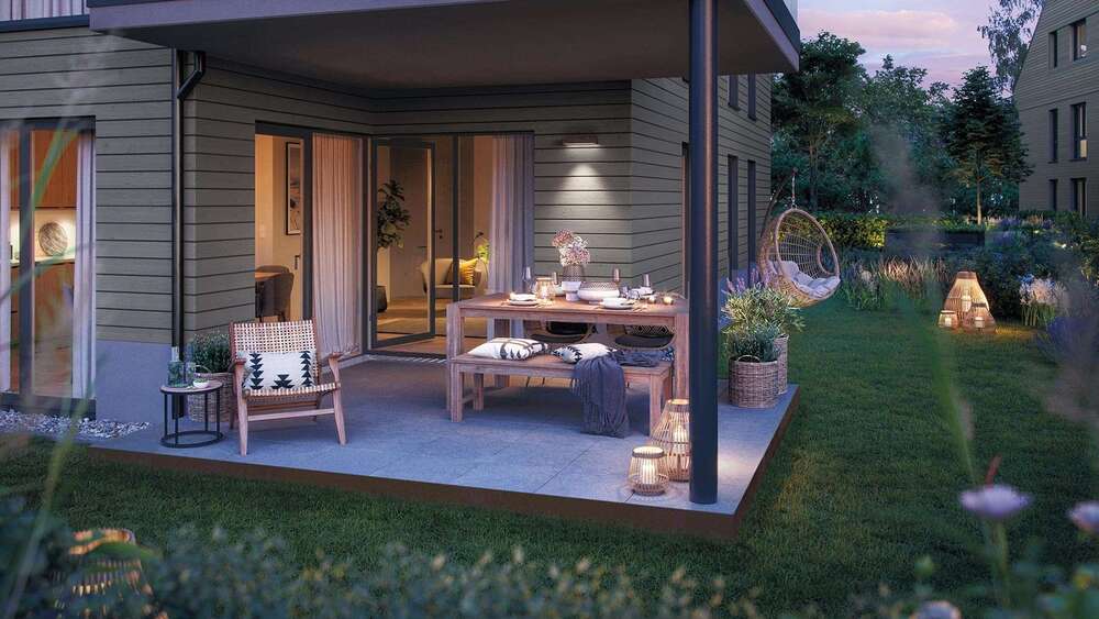 Etagenwohnung Kirchzarten / Zarten Zarten - 3 Zimmer, 75 m&sup2;, 607.200&euro; | Angebot:21284264