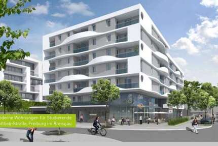 Wohnung Freiburg im Breisgau Brühl - 1 Zimmer, 25 m&sup2;, 705&euro; | Angebot:27384684