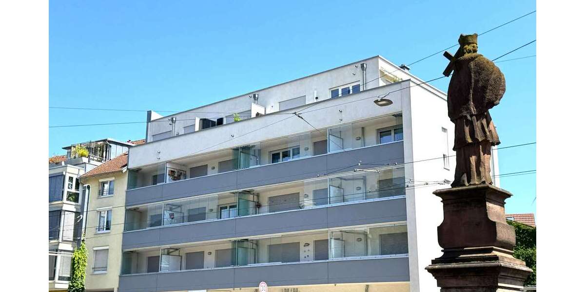 Etagenwohnung Freiburg Zähringen - 2 Zimmer, 55 m&sup2;, 349.000&euro; | Angebot:27235397