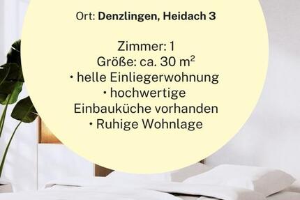 1 Zimmer Wohnung in Denzlingen 1 zimmer