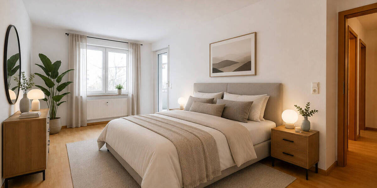 Etagenwohnung Freiburg im Breisgau Rieselfeld - 3 Zimmer, 83 m&sup2;, 457.000&euro; | Angebot:26595136