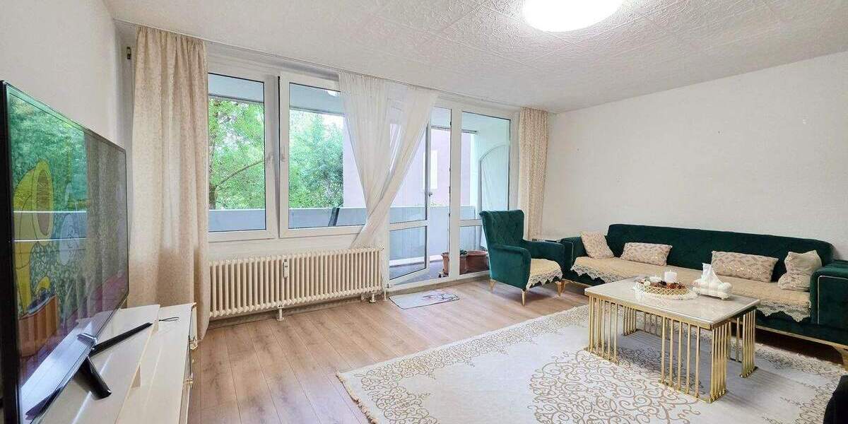 Etagenwohnung Freiburg im Breisgau Landwasser - 3 Zimmer, 79 m&sup2;, 339.000&euro; | Angebot:25779037