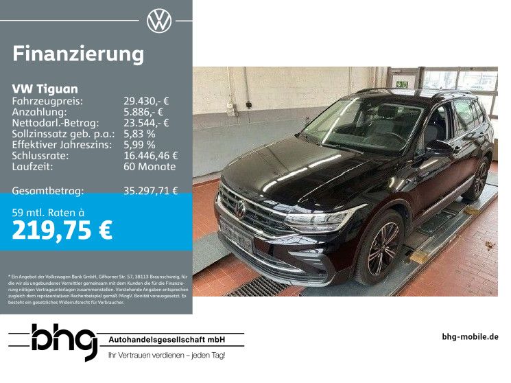 VW Tiguan 119.418 km 29.430 &euro; Freiburg 79115