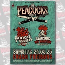 Peacocks // Boogie Trash + more Freiburg im Breisgau
