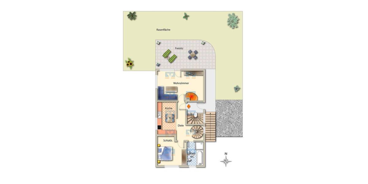 Mehrfamilienhaus, Wohnhaus Freiburg Zähringen - 6 Zimmer, 171 m&sup2;, 1.180.000&euro; | Angebot:25704993