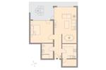 Etagenwohnung Freiburg i. Br. / Tiengen Tiengen - 2 Zimmer, 74 m&sup2;, 272.500&euro; | Angebot:26858673