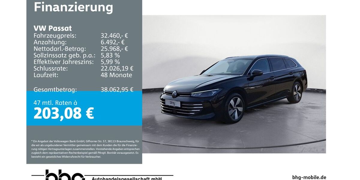 VW Passat 24.205 km 32.460 &euro; Freiburg 79115