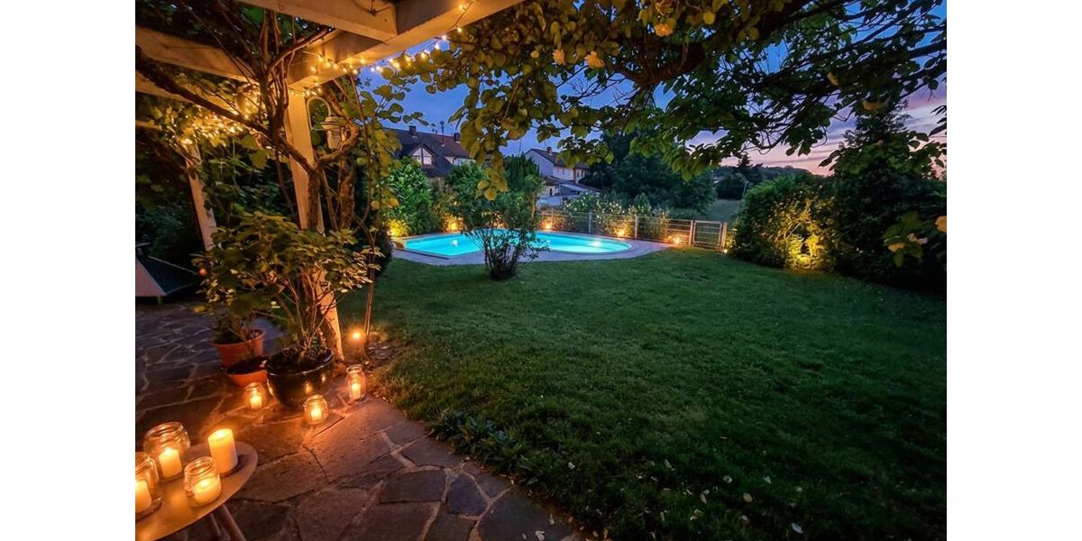 Provisionsfrei* Modernes Einfamilienhaus mit hochwertigem Anbau, Doppelgarage und Pool in Buggingen - Einfamilienhaus Buggingen Buggingen (Kernort) | Angebot:25967813