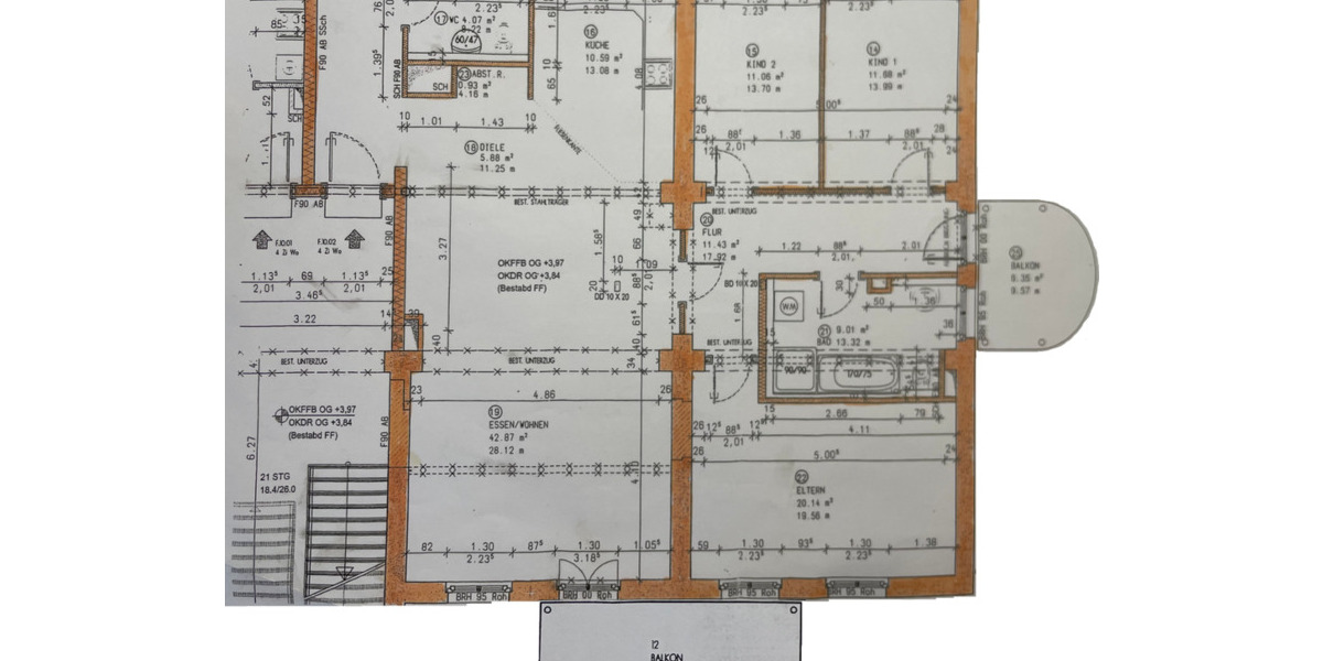 Etagenwohnung Breisach am Rhein - 4 Zimmer, 145 m&sup2;, 619.000&euro; | Angebot:25017448