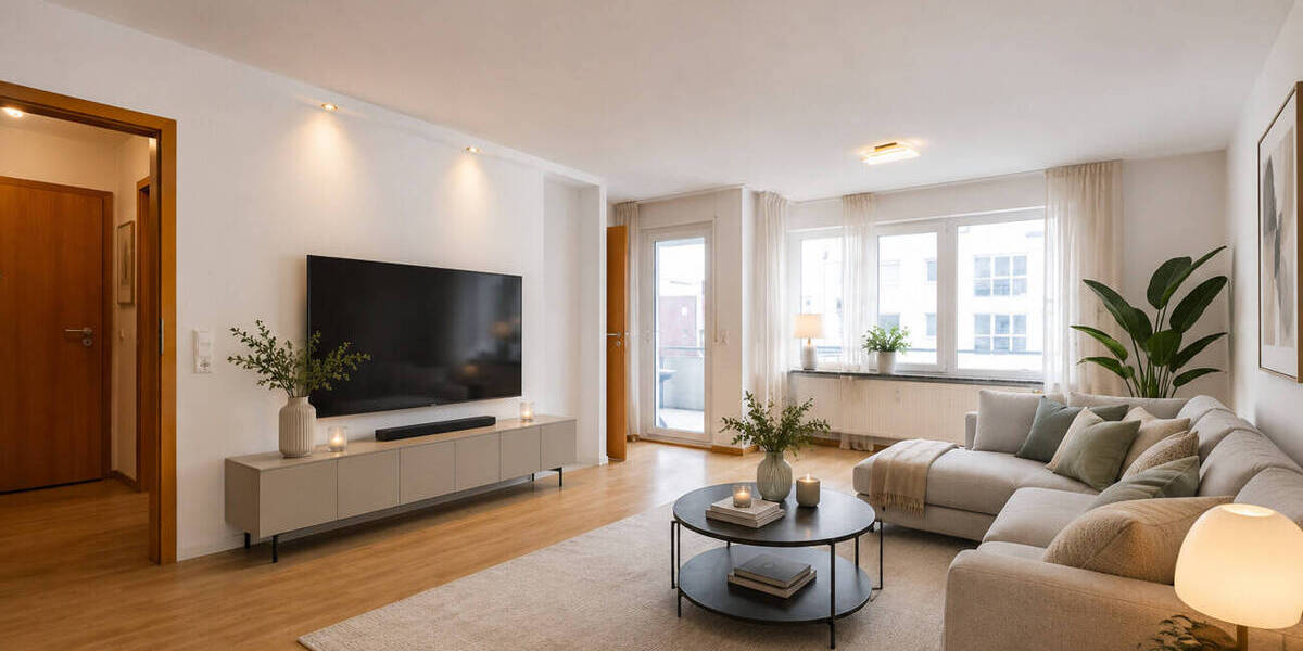 Etagenwohnung Freiburg im Breisgau Rieselfeld - 3 Zimmer, 83 m&sup2;, 457.000&euro; | Angebot:26595136