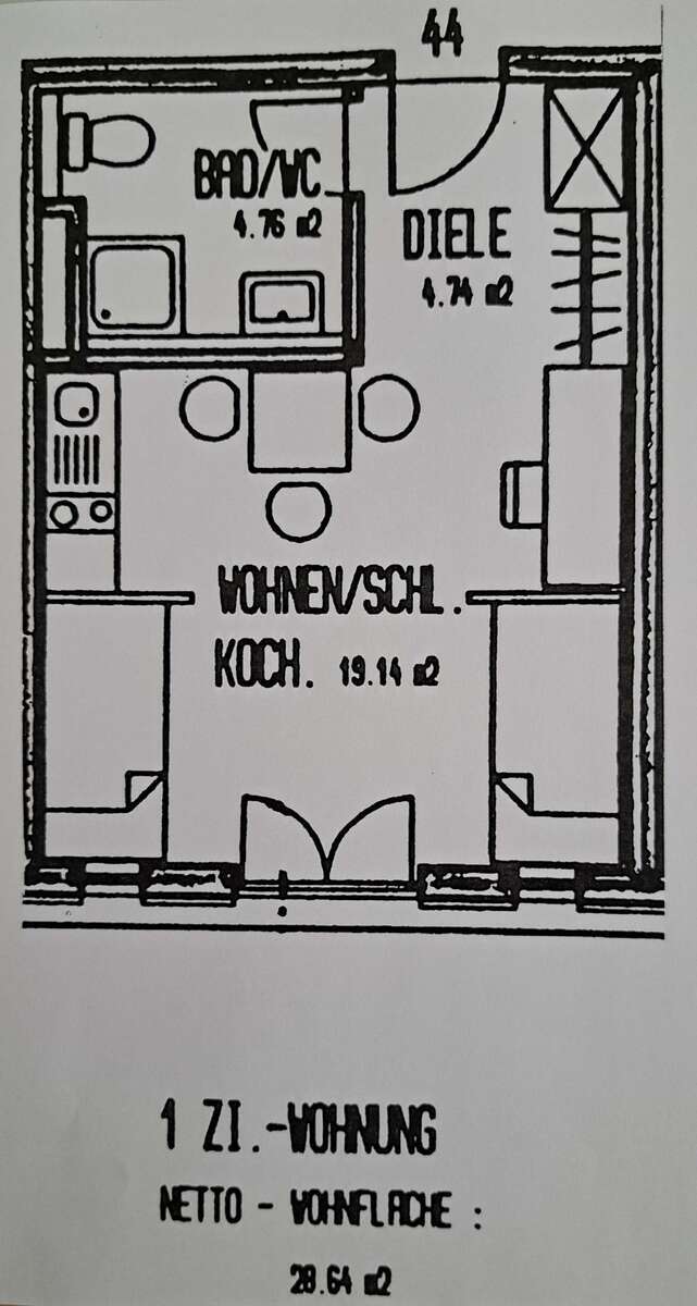 Wohnung zum Kaufen in Freiburg 125.000 € 28 m² 1 zimmer