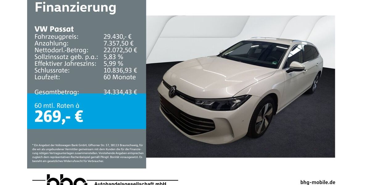 VW Passat 20.382 km 29.430 &euro; Freiburg 79115