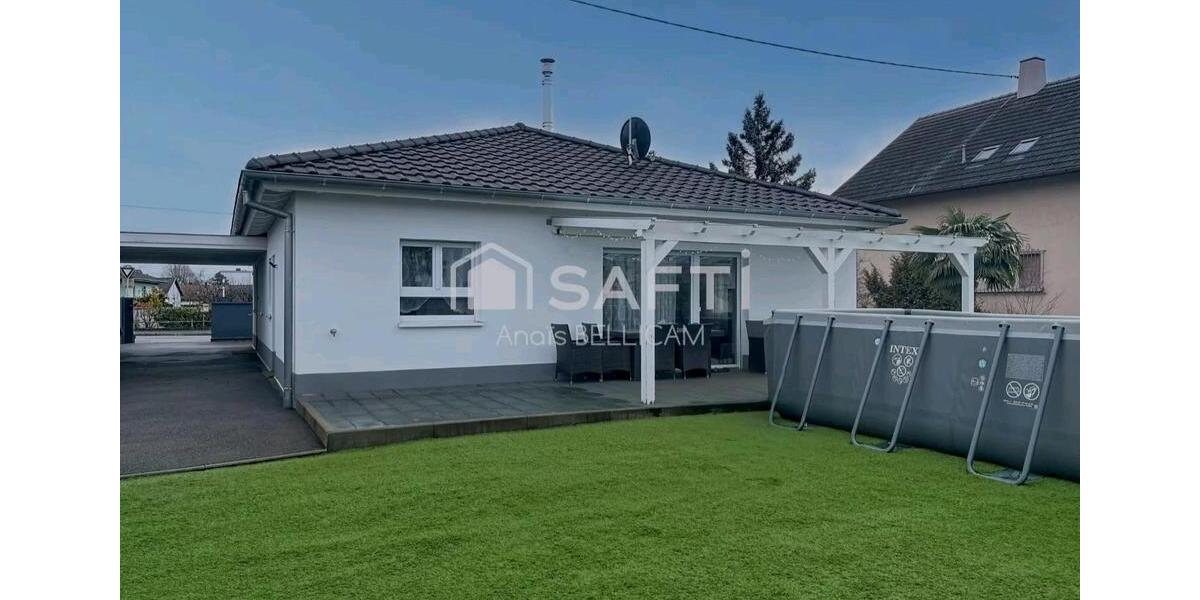 Bungalow Hartheim am Rhein - 5 Zimmer, 127 m&sup2;, 399.000&euro; | Angebot:26502288