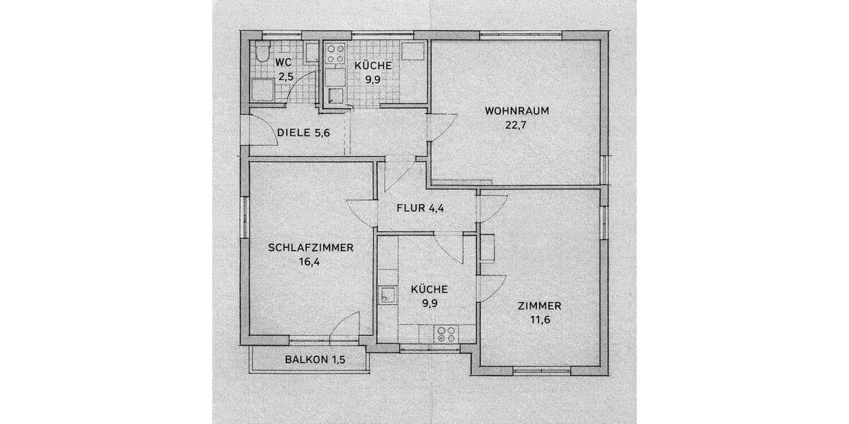 Erdgeschoßwohnung Stegen - 3 Zimmer, 78 m&sup2;, 370.000&euro; | Angebot:26165704