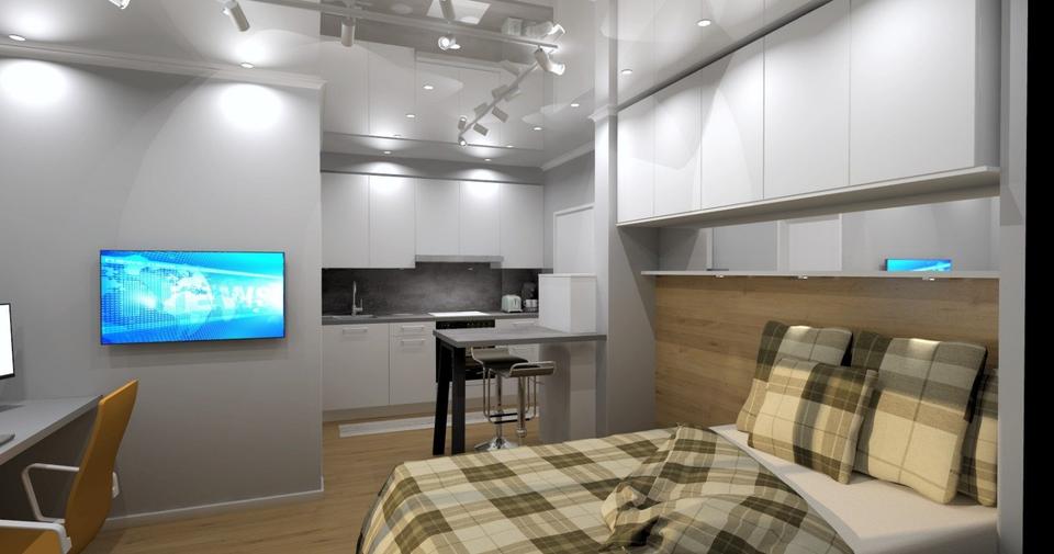 Etagenwohnung Teningen - 1 Zimmer, 20 m&sup2;, 700&euro; | Angebot:24487533