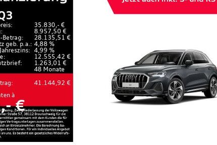 Audi Q3 8.606 km 35.830 &euro; Freiburg 79115