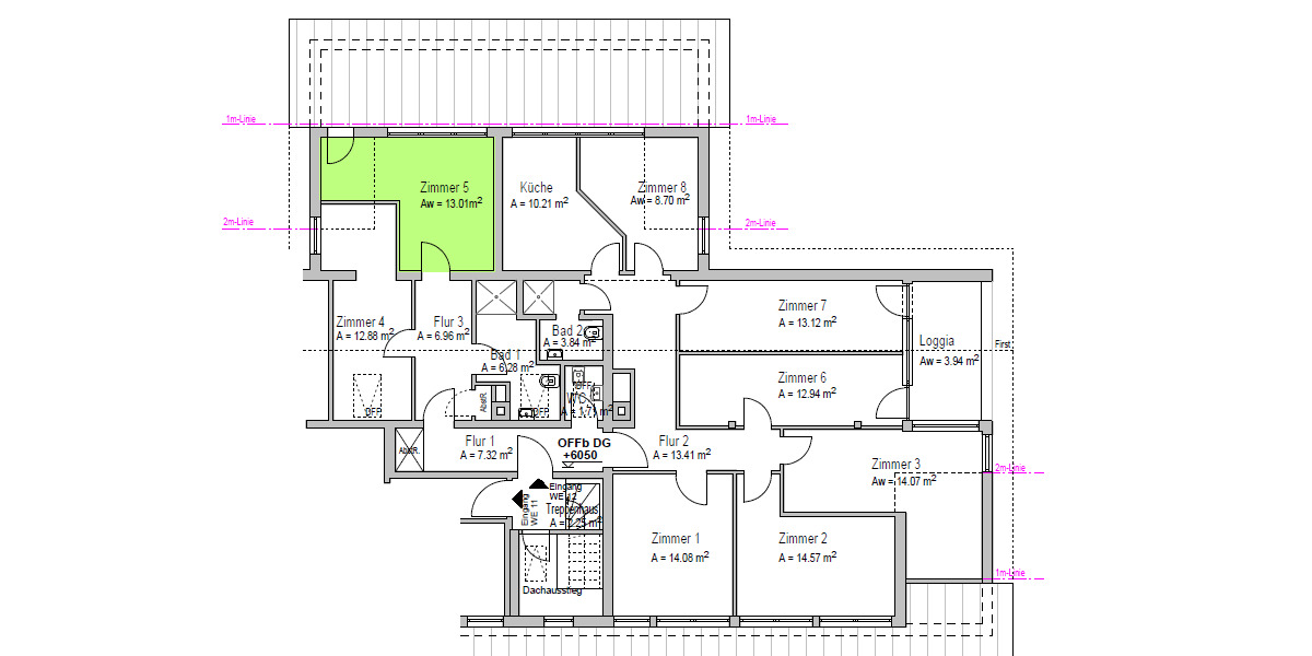 Zimmer Freiburg im Breisgau Betzenhausen - 534&euro; | Angebot:25984414