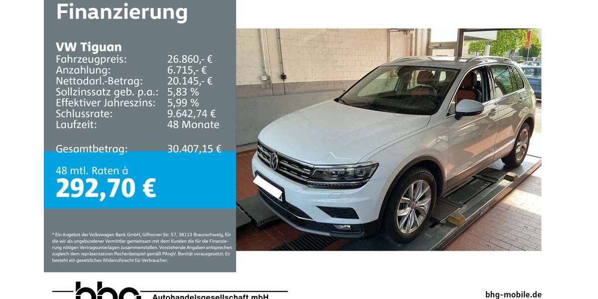 VW Tiguan 46.601 km 26.860 &euro; Freiburg 79115