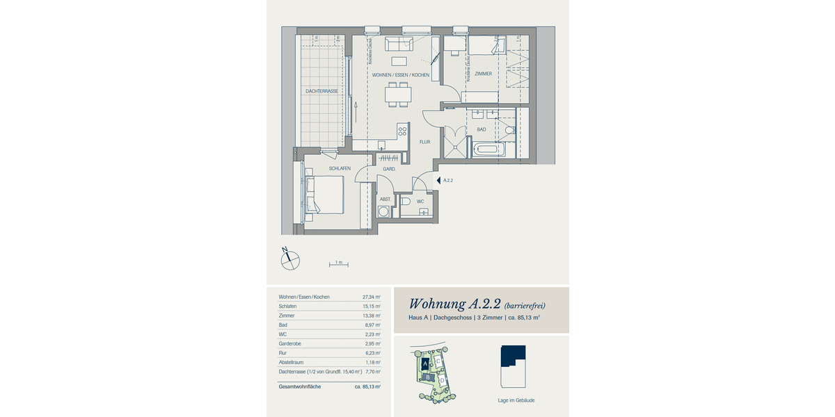 Etagenwohnung Kirchzarten Zarten - 3 Zimmer, 85 m&sup2;, 728.300&euro; | Angebot:26824476