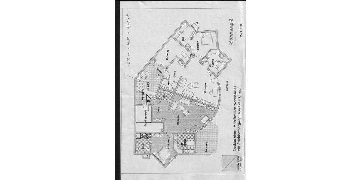 Erdgeschoßwohnung Endingen am Kaiserstuhl - 2.5 Zimmer, 80 m&sup2;, 990&euro; | Angebot:25851458
