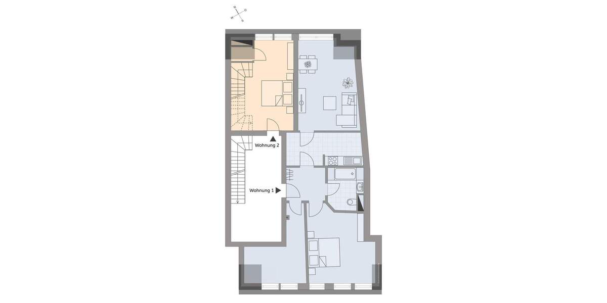 Etagenwohnung Freiburg i. Br. / Altstadt Altstadt - 4 Zimmer, 122 m&sup2;, 550.000&euro; | Angebot:25862247