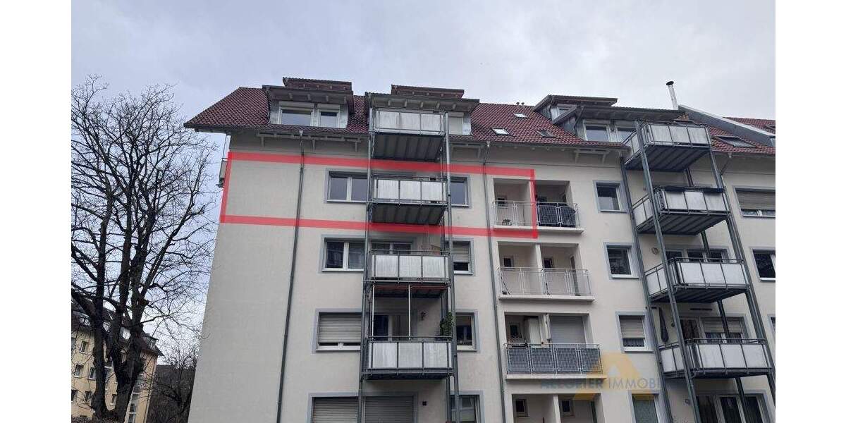 Etagenwohnung Freiburg im Breisgau Stühlinger - 2 Zimmer, 56 m&sup2;, 360.000&euro; | Angebot:25742470