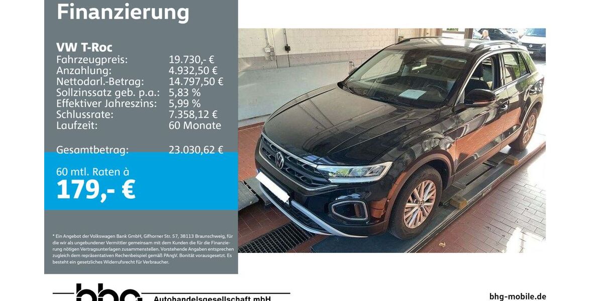 VW T-Roc 18.998 km 19.730 &euro; Freiburg 79115