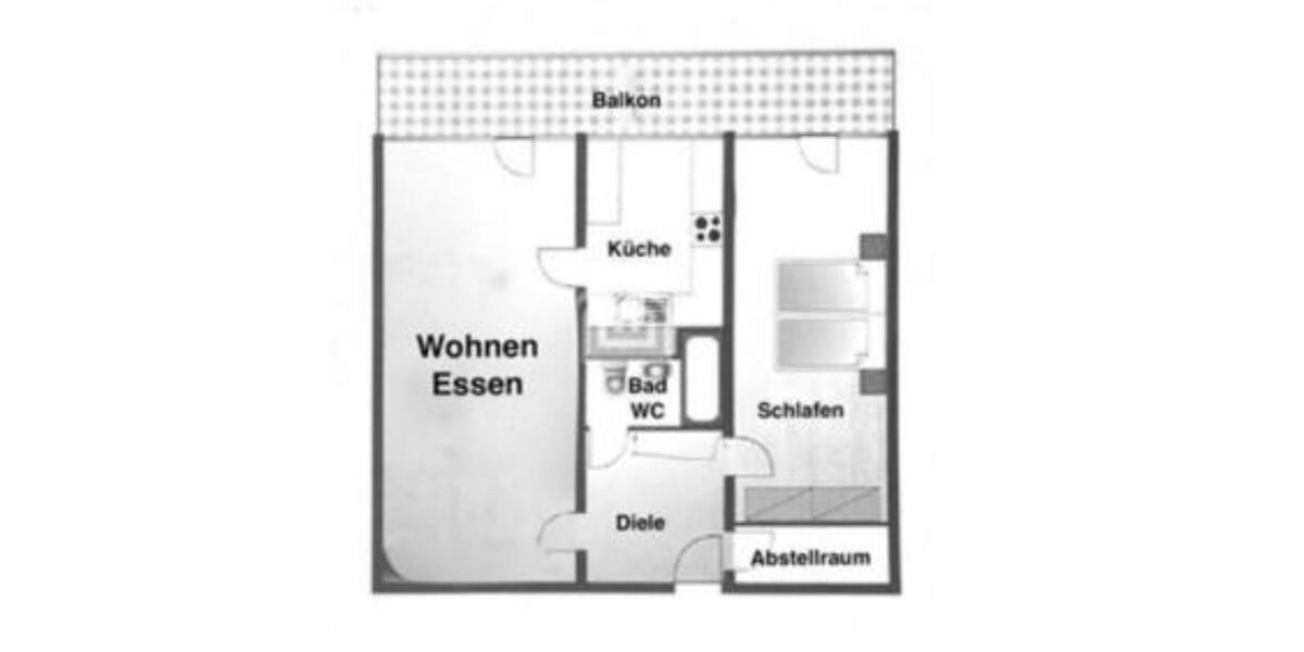 Erdgeschoßwohnung Freiburg im Breisgau Lehen - 2 Zimmer, 76 m&sup2;, 249.000&euro; | Angebot:26941740