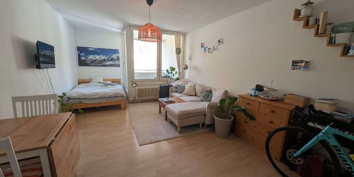 Etagenwohnung Freiburg Wiehre - 1 Zimmer, 33 m&sup2;, 180.000&euro; | Angebot:26800674