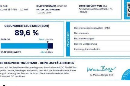 Audi Q3 82.221 km 31.730 &euro; Freiburg 79115