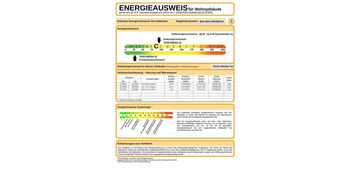 Etagenwohnung Freiburg im Breisgau Landwasser - 2 Zimmer, 66 m&sup2;, 160.000&euro; | Angebot:26277785