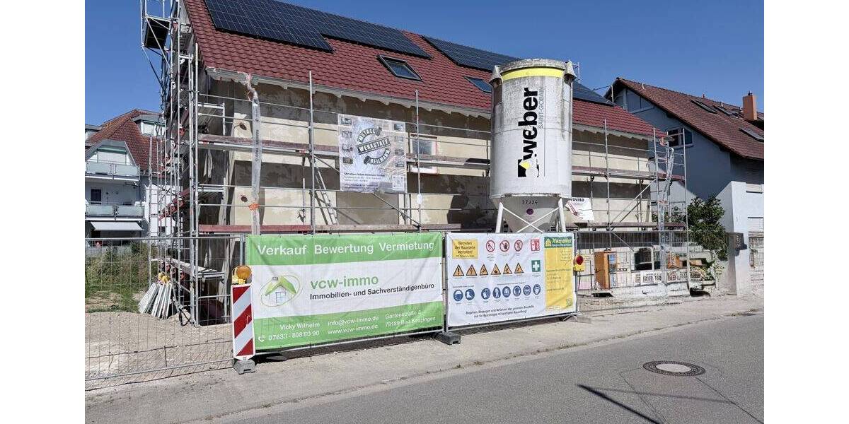Etagenwohnung Endingen am Kaiserstuhl Endingen - 3 Zimmer, 85 m&sup2;, 1.380&euro; | Angebot:26875561