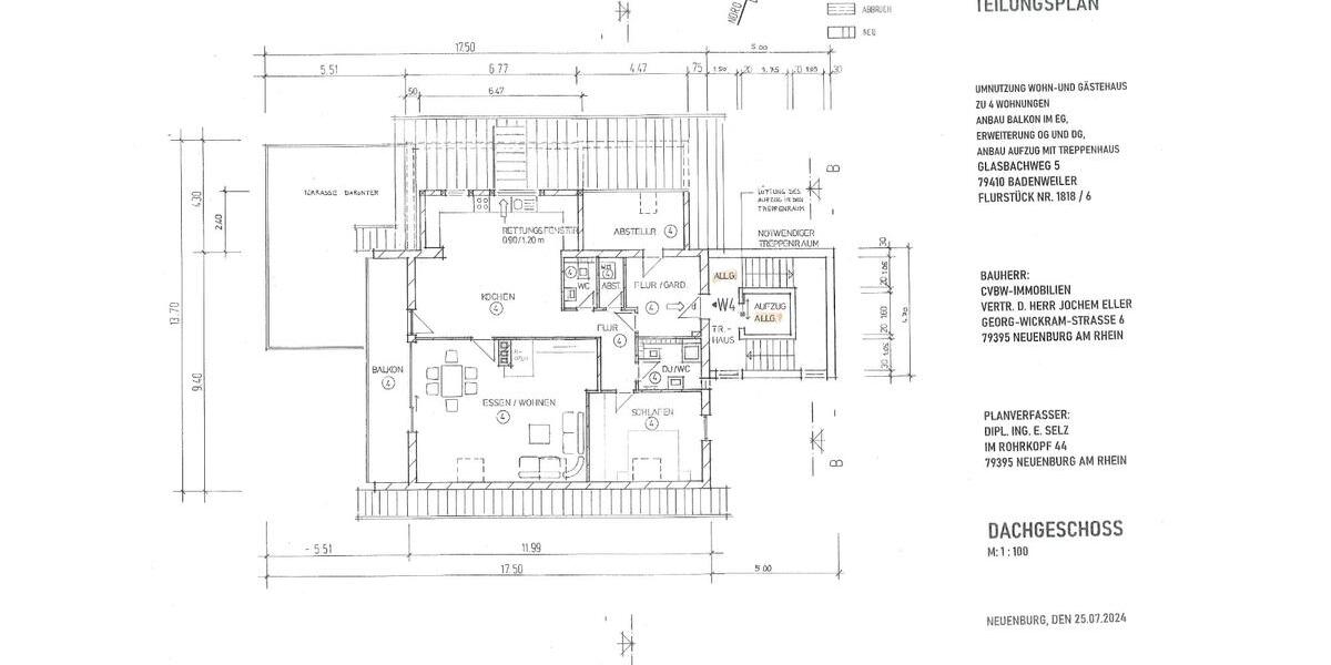Dachgeschoßwohnung Badenweiler - 2 Zimmer, 111 m&sup2;, 1.600&euro; | Angebot:25539460