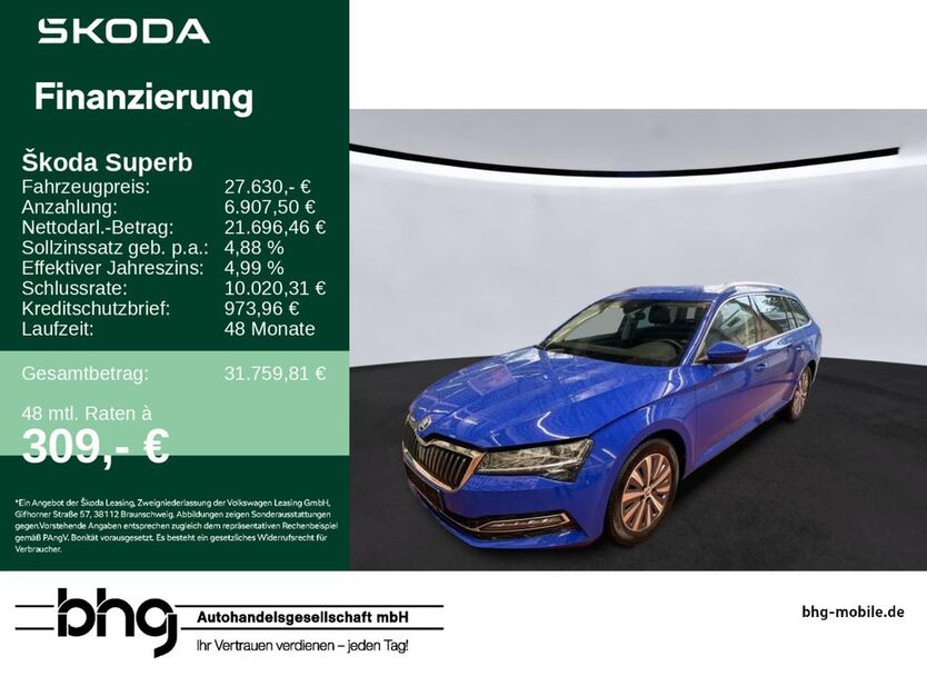 Skoda Superb 69.958 km 27.630 € Freiburg 79115
