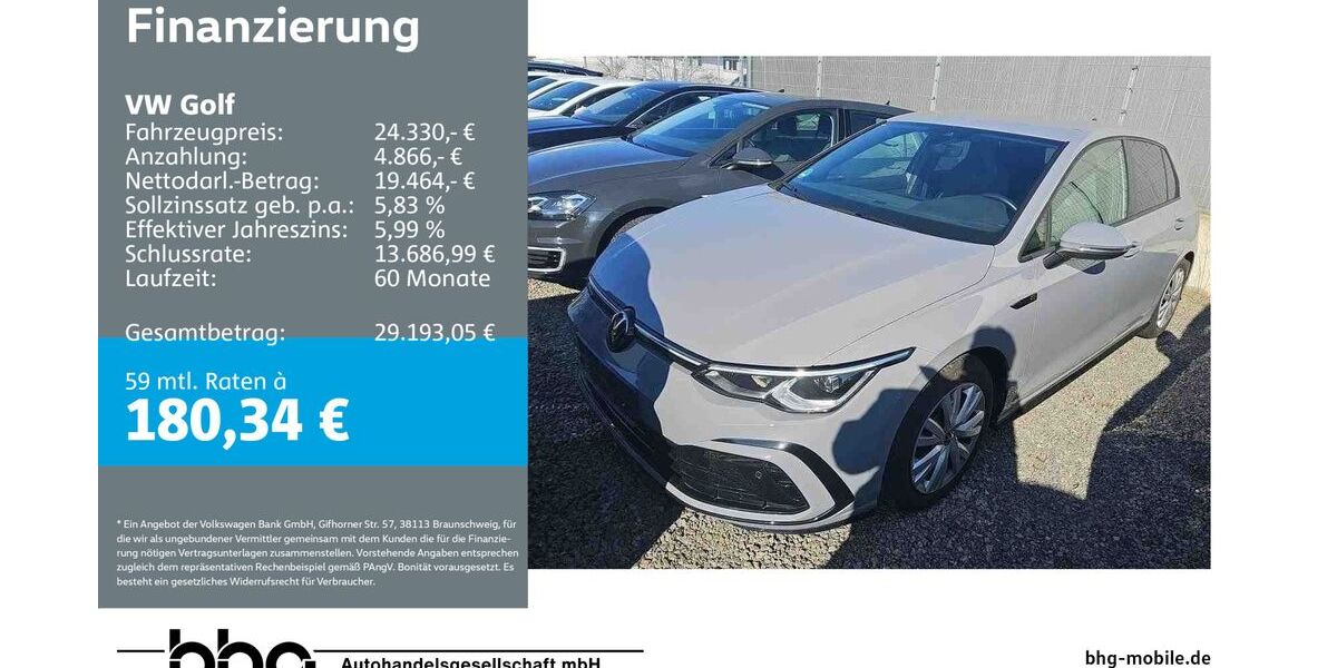 VW Golf 29.357 km 24.330 &euro; Freiburg 79115