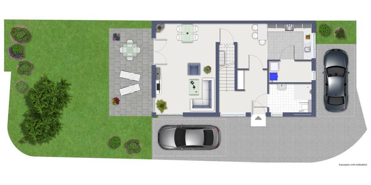 Doppelhaushälfte Ettenheim - 4 Zimmer, 136 m&sup2;, 460.000&euro; | Angebot:22614354