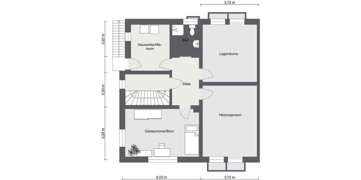 Doppelhaushälfte Freiburg im Breisgau Littenweiler - 9 Zimmer, 213 m&sup2;, 1.280.000&euro; | Angebot:26066269