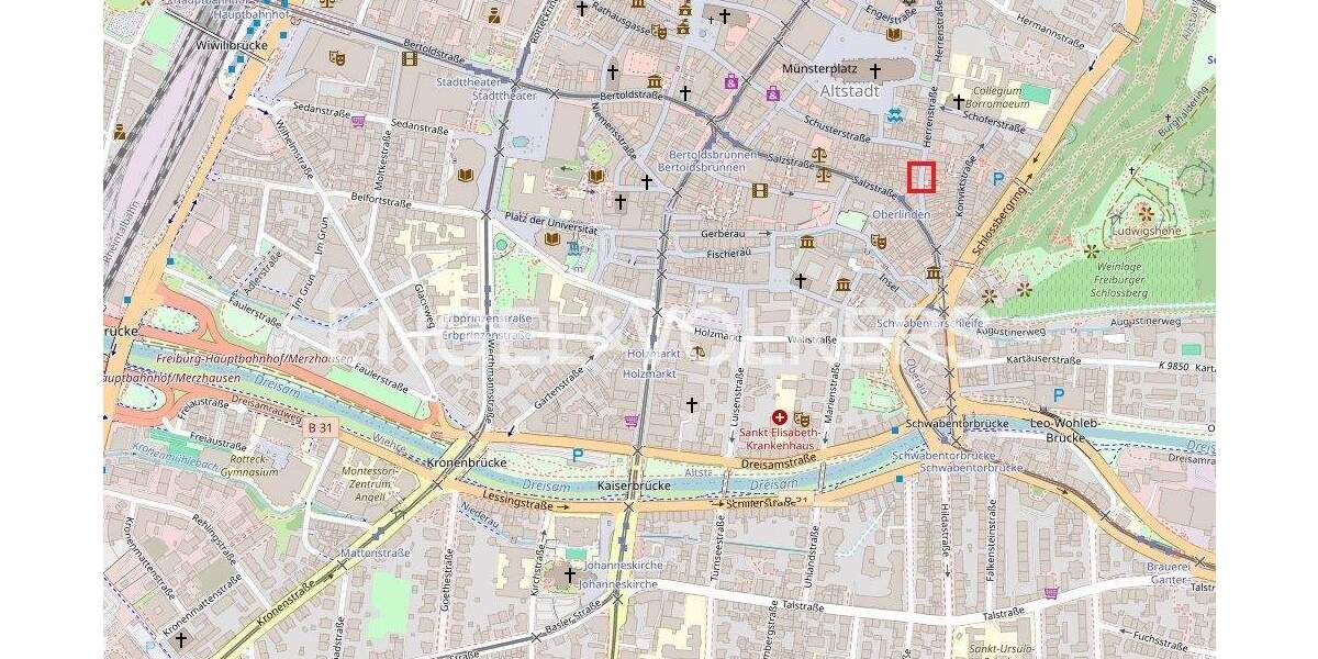 Etagenwohnung Freiburg Altstadt - 4 Zimmer, 132 m&sup2;, 750.000&euro; | Angebot:25999868