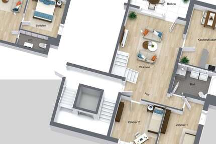 Wohnung zum Kaufen in Waldkirch 480.000 € 118 m² 5 zimmer