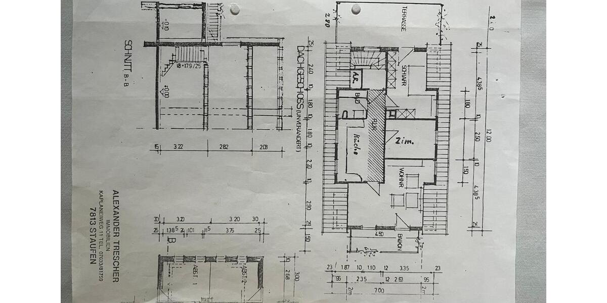 Etagenwohnung Ballrechten-Dottingen Dottingen - 3 Zimmer, 72 m&sup2;, 210.000&euro; | Angebot:20497454