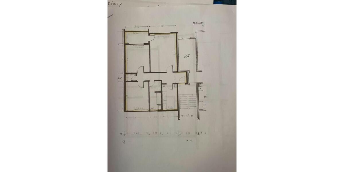 Etagenwohnung Freiburg im Breisgau Betzenhausen - 3.5 Zimmer, 81 m&sup2;, 350.000&euro; | Angebot:27223252