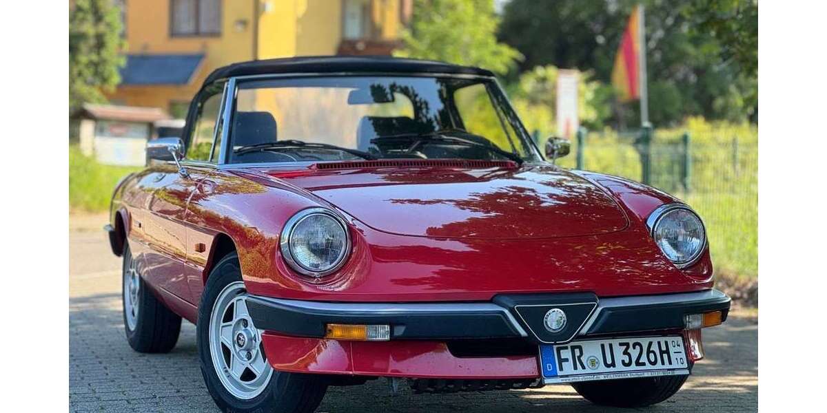 Alfa Romeo Spider 104.000 km 15.990 &euro; Staufen 79219