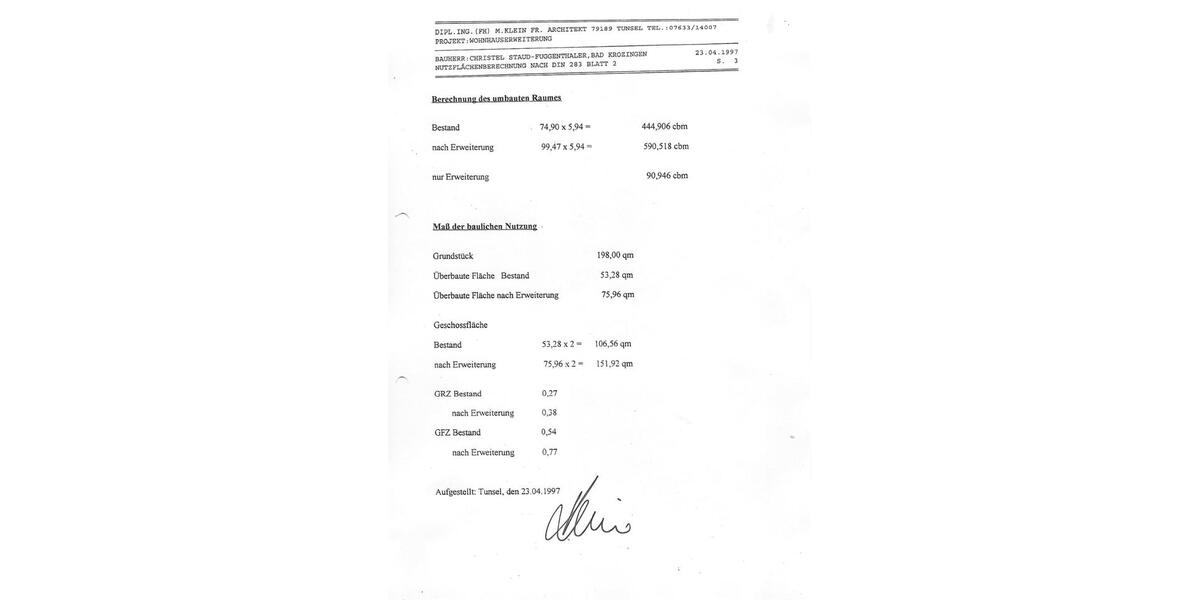 Reihenhaus Bad Krozingen - 5 Zimmer, 118 m&sup2;, 490.000&euro; | Angebot:27085376
