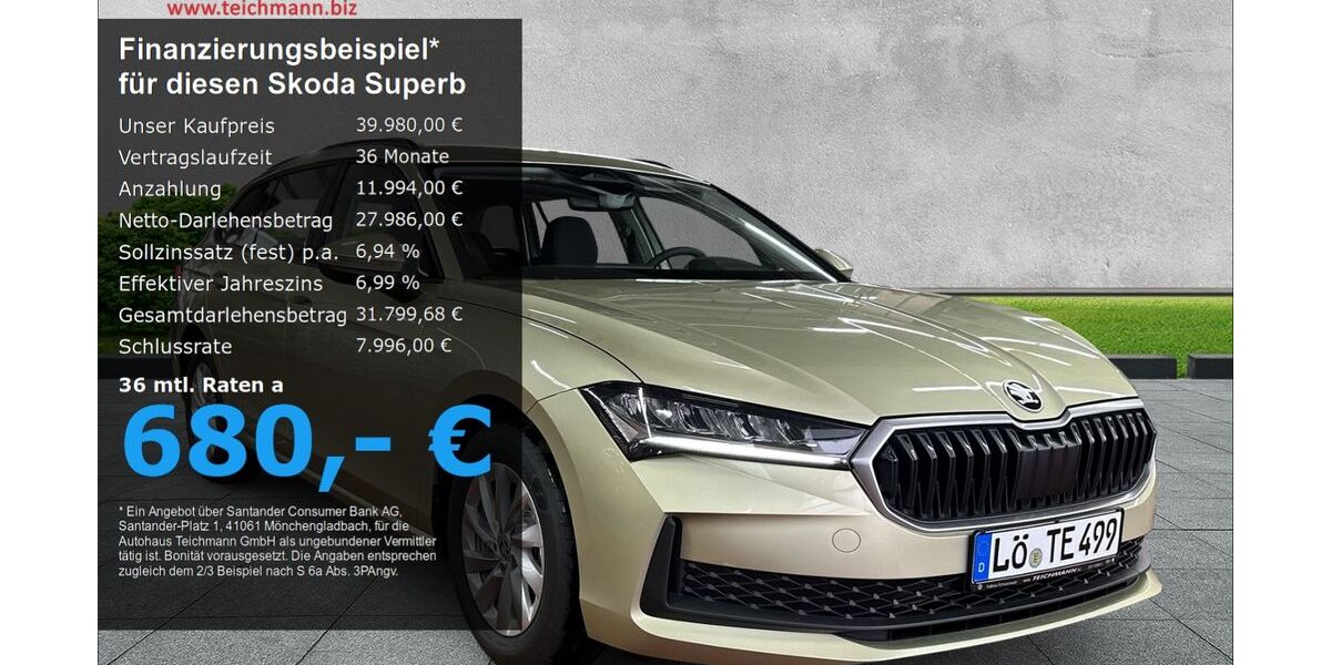 Skoda Superb 5.000 km 39.980 &euro; Todtnau 79674