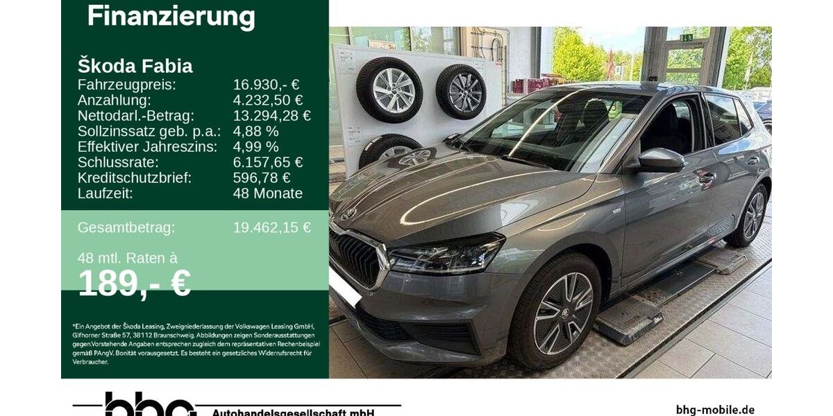 Skoda Fabia 17.770 km 16.930 &euro; Freiburg 79115