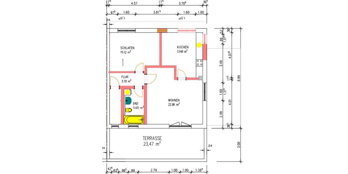Maisonettenwohnung March - 2.5 Zimmer, 94 m&sup2;, 445.000&euro; | Angebot:24641327